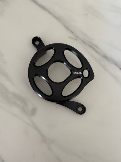 Surron Light Bee X & E-Ride Metal Motor Cover – CNC Upgrade Replacement (Black & Chrome)