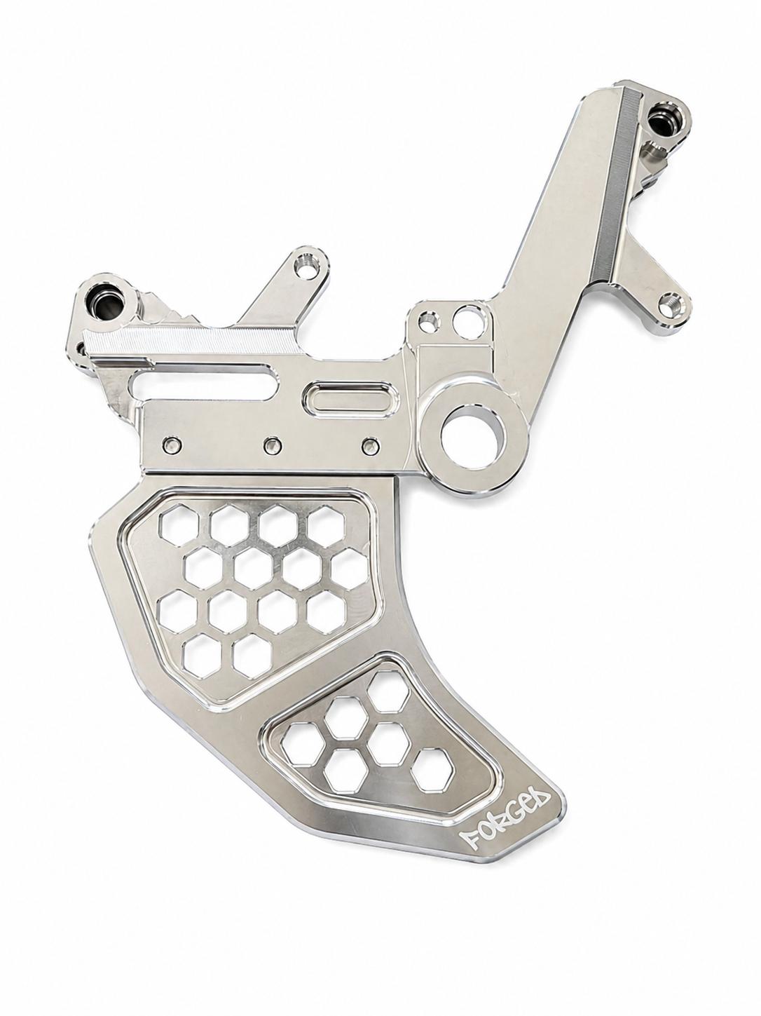 Surron Ultra Bee Dual Caliper Mount – CNC Metal Brake Upgrade w/ Rotor Guard