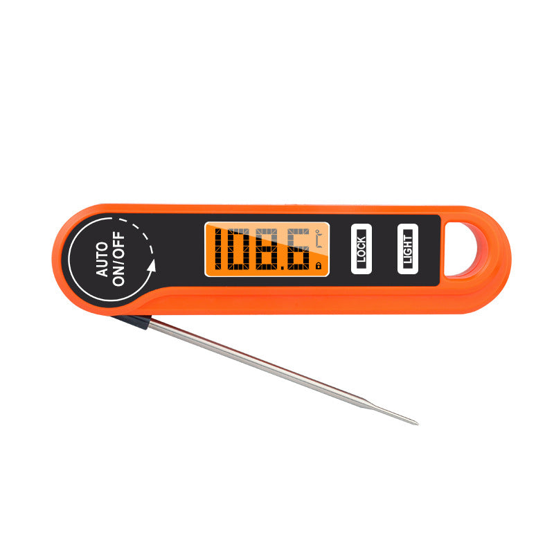 Unique Food Kitchen Digital Meat Thermometer  BBQ Instant Read Food Thermometer Waterproof With Backlight And Magnet For Kitchen Cooking Grilling BBQ Backing Liquids Oil Waterproof Kitchen Thermometer For Cooking Tools