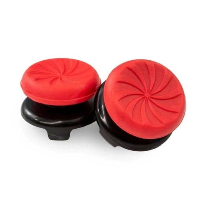2PCS Non-slip Soft Silicone Thumbstick Joystick Grip High-Rise Caps Covers Game Controller  Button Stick Cover Switch Joystick Grip Cap Part Analog Cap Controller