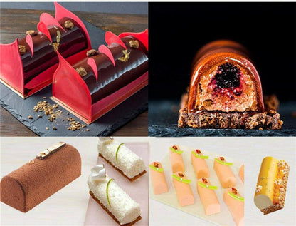 30 Holes Silicone Cake Mold Chocolate Cake Baking Decorating Tools Desserts Cakes Mould Candy Bakeware Molds Mini Cake Pan Candy Molds Break-Apart Silicone Chocolate Mold