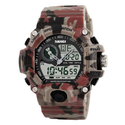 Sport Famous Watch for Men Military Army Watch With Led Digital Display Analog Shock and Alarm clock and Night Mode