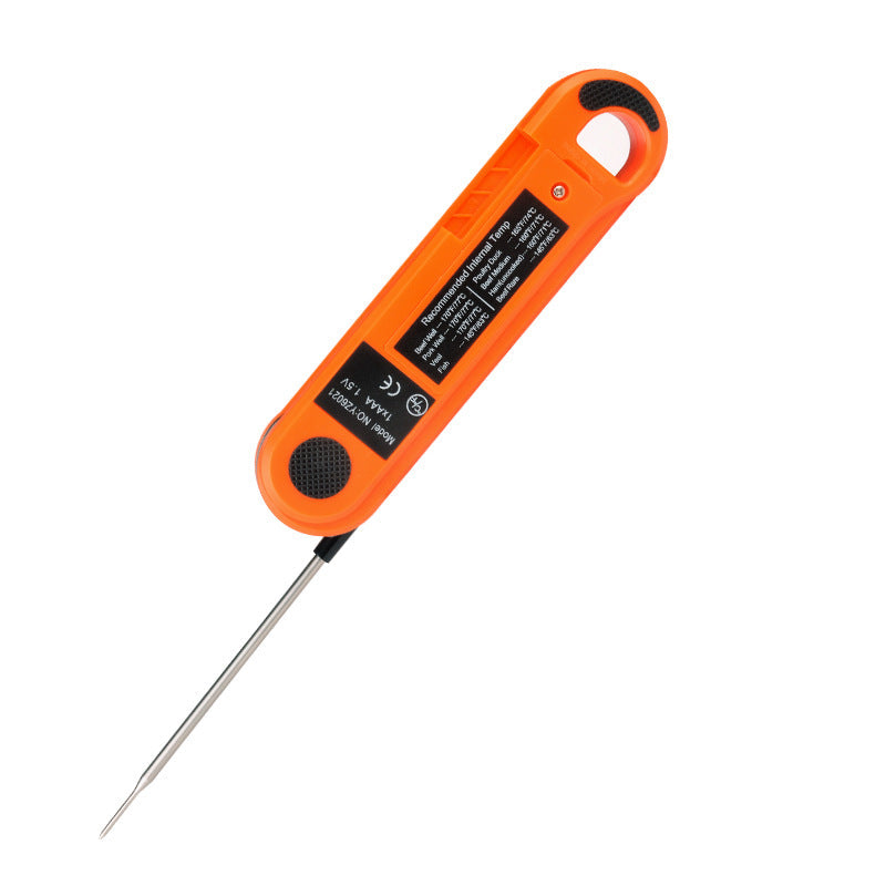 Unique Food Kitchen Digital Meat Thermometer  BBQ Instant Read Food Thermometer Waterproof With Backlight And Magnet For Kitchen Cooking Grilling BBQ Backing Liquids Oil Waterproof Kitchen Thermometer For Cooking Tools