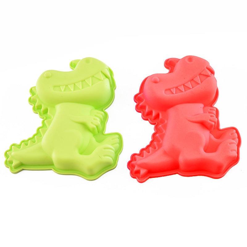 3D Dinosaur Cookie Cutters Mold Dinosaur Biscuit Cartoon Mould Sugarcraft Dessert Baking Silicone Mold For Sop Cake Decor Tool Dinosaur Fossil Cookie Making Molds Stamps For Kitchen