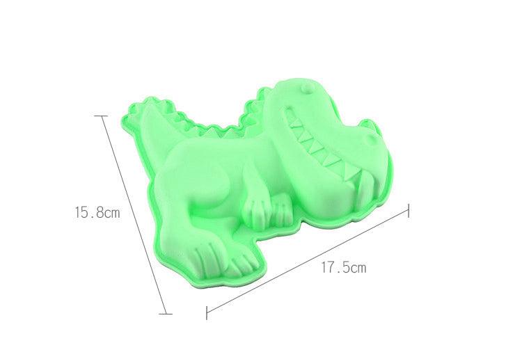 3D Dinosaur Cookie Cutters Mold Dinosaur Biscuit Cartoon Mould Sugarcraft Dessert Baking Silicone Mold For Sop Cake Decor Tool Dinosaur Fossil Cookie Making Molds Stamps For Kitchen