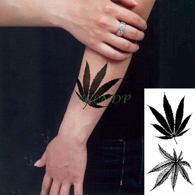 57 Sheets Temporary Tattoo Stickers Set Waterproof Temporary Tattoo Waist Arm Modern Stylish Big Black Tattoos For Womens Mens