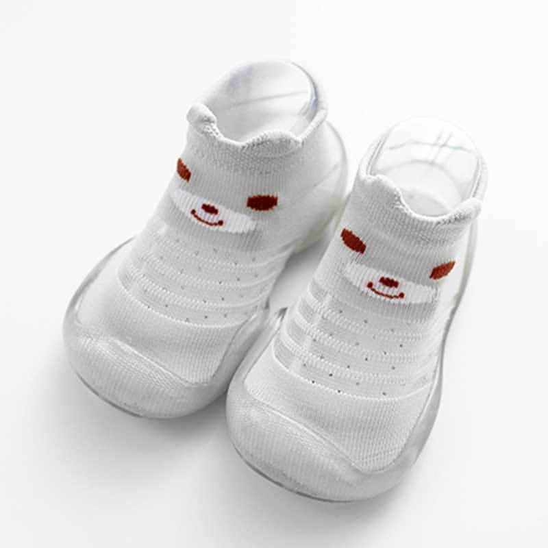 Children Anti-slip Shoes Newborn Baby Girl Cotton Non-slip Floor Socks Baby Boy Rubber Cartoon Indoor Socks Infant Shoes
