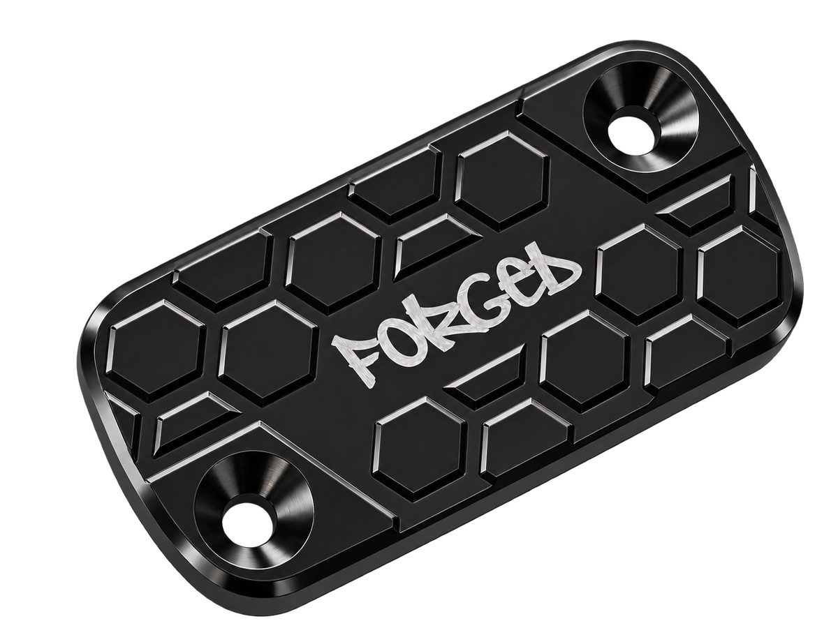 Sur-Ron Ultra Bee Brake Reservoir Cap – CNC Metal Upgrade (Black & Chrome)