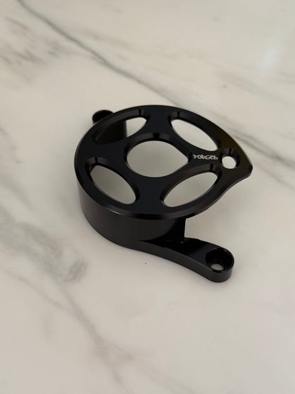 Surron Light Bee X & E-Ride Metal Motor Cover – CNC Upgrade Replacement (Black & Chrome)