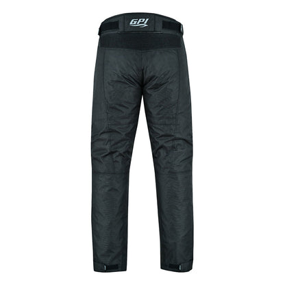 High Premium Quality Adjustable Waterproof Motorcycle Pants – Full Black-