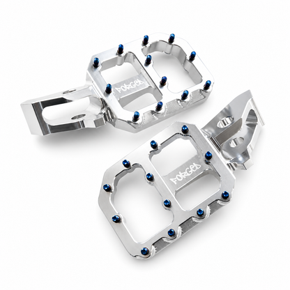 Sur-Ron Ultra Bee Super-Wide Footpegs – CNC E-Moto Foot Pegs