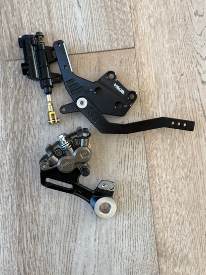 Talaria XXX Foot Brake Kit – Moto Style Rear Brake Conversion (Full Kit or Bracket Only)