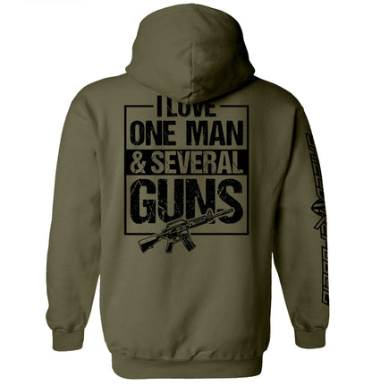 I Love One Man & Several Guns (Back Print)