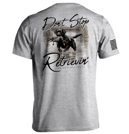 Don't Stop Retrievin' Black Lab