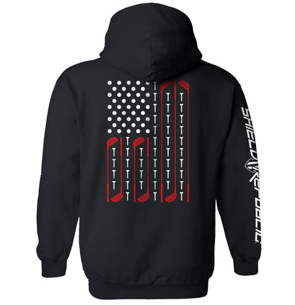 Golf American Flag