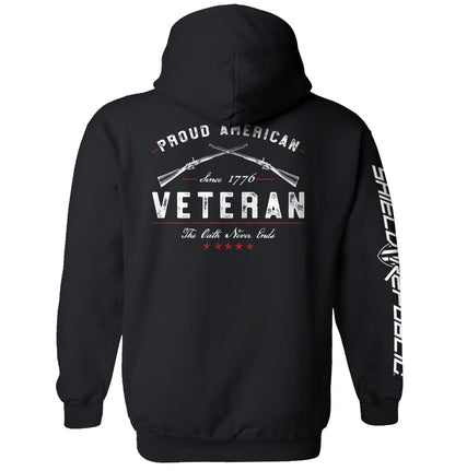 Proud American Veteran The Oath Never Ends