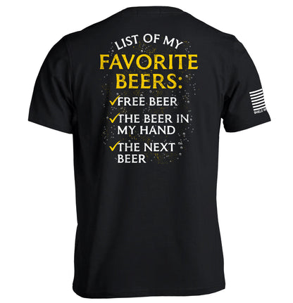 List of My Favorite Beers