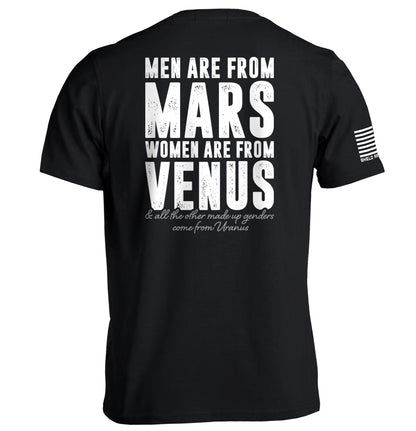 Men are from Mars Women are from Venus