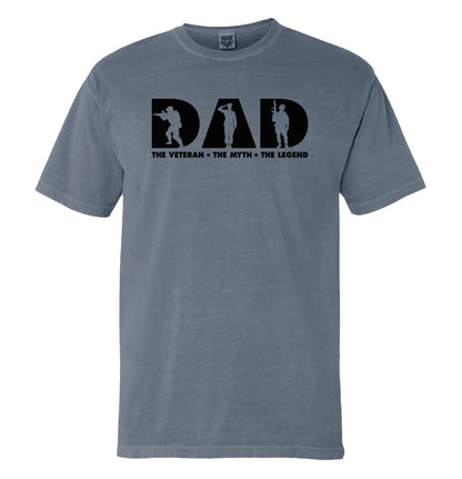 Dad The Veteran The Myth The Legend (Front)