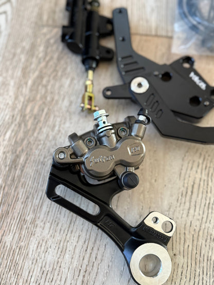 Talaria XXX Foot Brake Kit – Moto Style Rear Brake Conversion (Full Kit or Bracket Only)