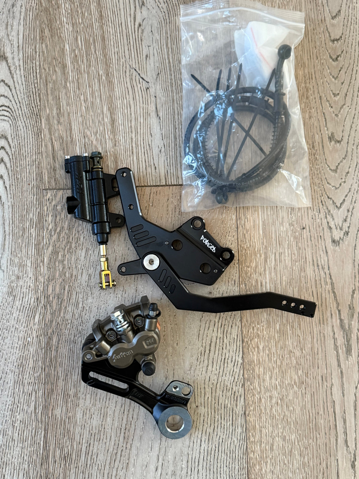 Talaria XXX Foot Brake Kit – Moto Style Rear Brake Conversion (Full Kit or Bracket Only)