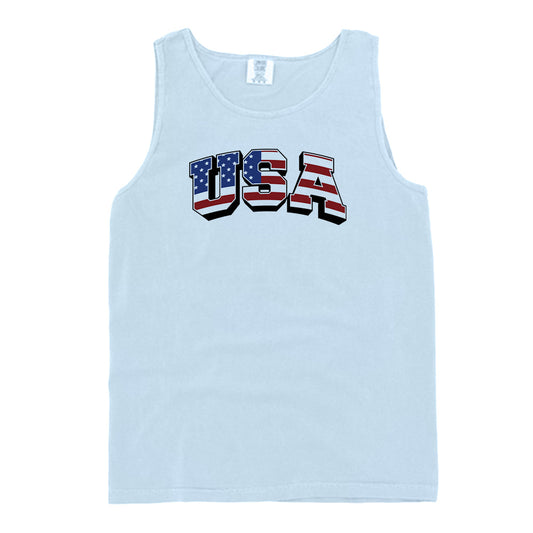 USA Flag Lettering (Front)
