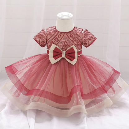 Unicorn Dress Costume Infant Party Dress For Baby Girls In elegant Style