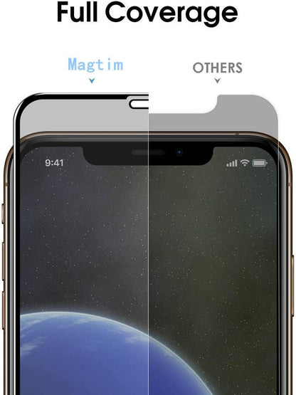 3Pcs Full Cover Black Edge Anti-spy Tempered Glass  Private Screen Protector For iPhone 14 13 12 11 Pro MAX X XS Max XR 7 8 Plus Tempered Glass Full Glue Edge to Edge scratchproof Guard Screen Guard for iPhone