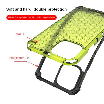 Ultra-Protective Phone Case Shockproof Case for iPhone 12 Mini 12 Pro 11 Pro Max 6s Plus Honeycomb Phone Cover for iPhone SE 7 8 XR XS Max Shock Absorption Protection Shockproof Soft Material Protective Case Suitable for iPhone
