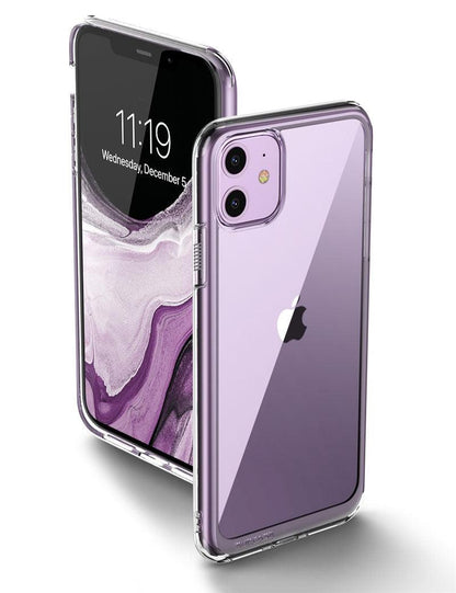 For iPhone 11 Case 6.1 inch Stylish Protective Bumper Case Elegant Cover For iPhone 11 6.1 inch Protective Clear Case For iPhone Ultra Slim Shockproof Clear Transparent Soft Case