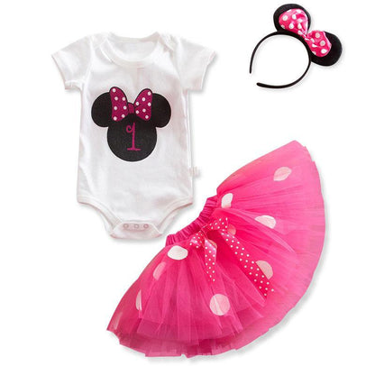 Unicorn Party Dresses For 1 Year Baby Girl Birthday Outfits FOr 1st Birthday Party
