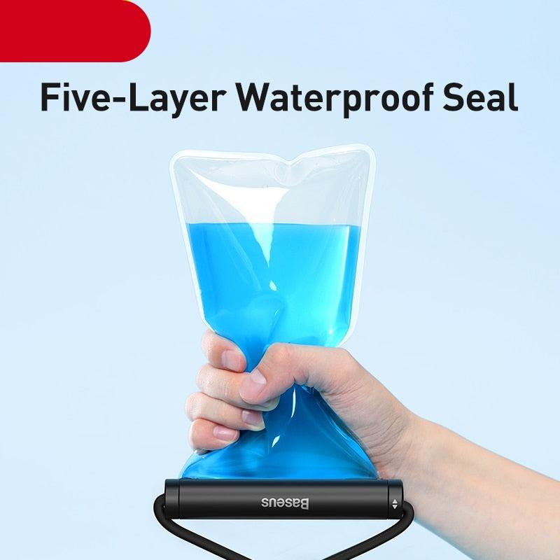 Waterproof Phone Case for iPhone 13 12 Pro Max Swim Water Proof Phone Bag Universal Protection Cover Waterproof Mobile Phone Case Underwater Mobile Phone Case