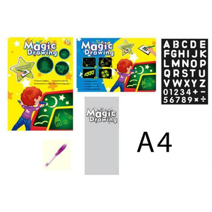 100Pcs Baby Wooden Drawing Toys Painting Stencil Templates Coloring Board Children Creative Doodles Early Learning Education Toy