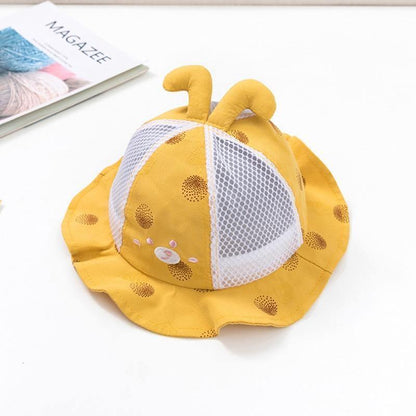Baby Sun Hat Heart Print Baby Boy/Girl Hat Outdoor Kids Bucket Hat Children Hat Baby Beach Caps Beanie For Girls