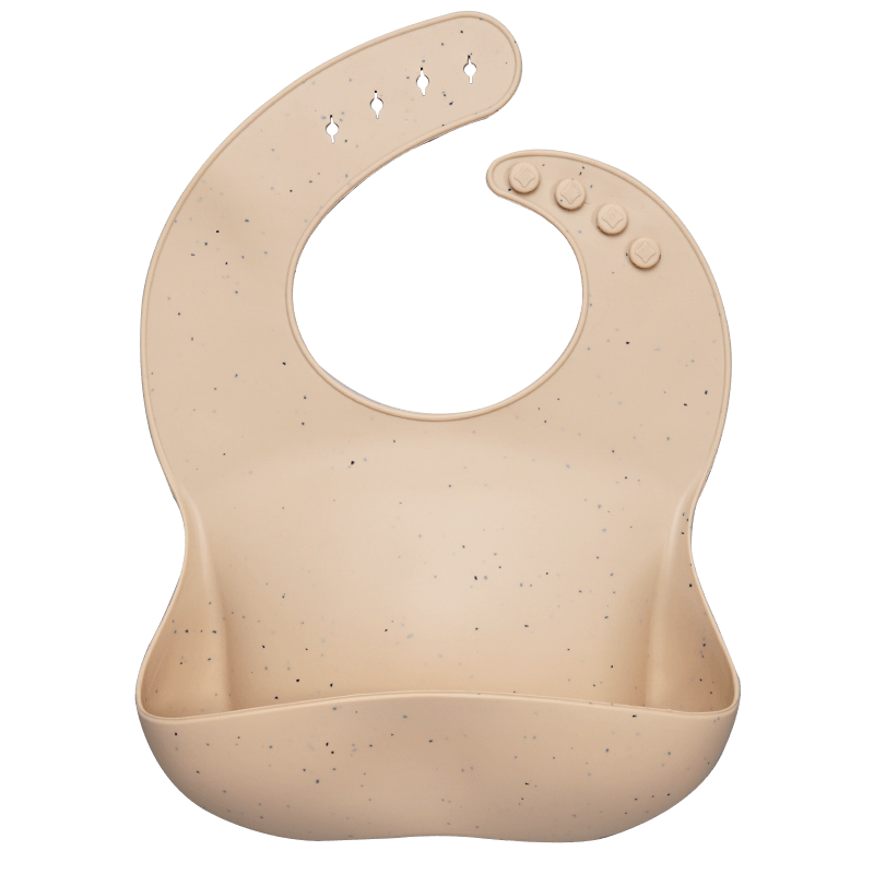 Silicon Breastplate Baby Bib Waterproof Solid Infant Bandana Bibs Newborn Feeding Burp Cloth Bib For Kids
