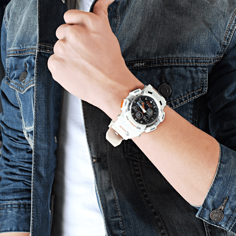 STEVVEX Fashion Luxury G Style Military Men's Sports Digital Watch Male Analog Wristwatch Diver For Men's and Boys