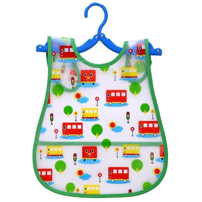 Adjustable Baby Bibs Waterproof Lunch Feeding Bibs Baby Cartoon Feeding Cloth Children Baby Bib for Kids