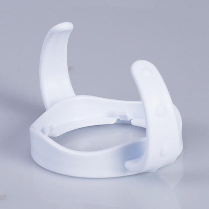 White Bottle Grip Handle For Natural Wide Mouth Baby Feeding Glass Bottles Babies Accessories