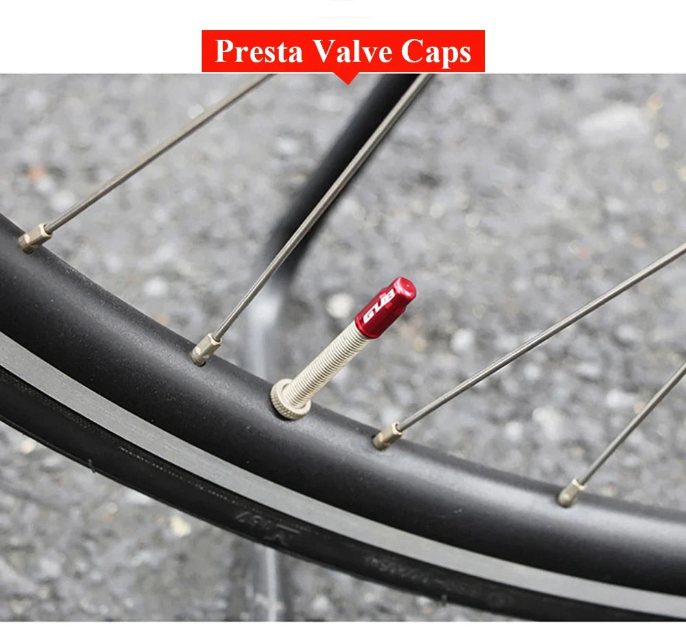 Aluminum Valve Stem Caps (Bike/Motorcycle/Car)
