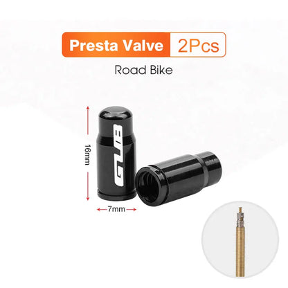 Aluminum Valve Stem Caps (Bike/Motorcycle/Car)