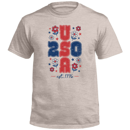 Red, White & Bloom (Front Print)