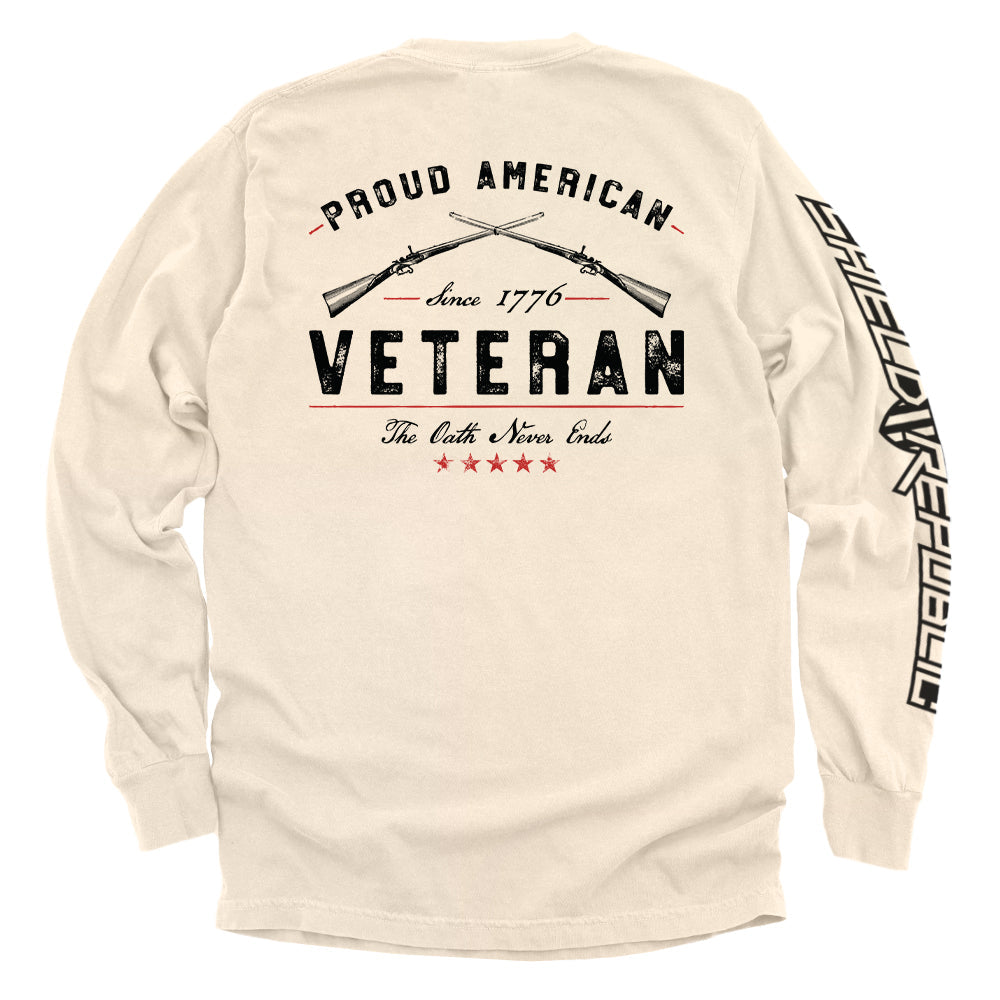 Proud American Veteran The Oath Never Ends