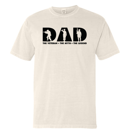Dad The Veteran The Myth The Legend (Front)