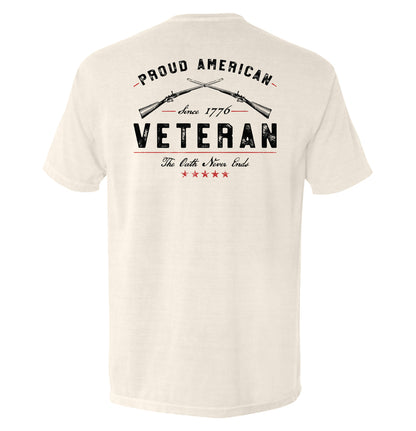 Proud American Veteran The Oath Never Ends