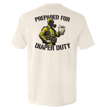 Prepared For Diaper Duty Hazmat Suit