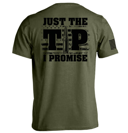 Just The Tip I Promise Flag