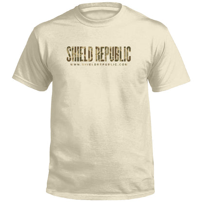 Shield Republic Duck Camo Banner Text (Front)