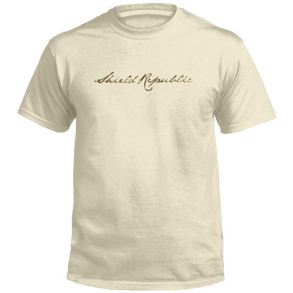 Shield Republic Duck Camo Script (Front)