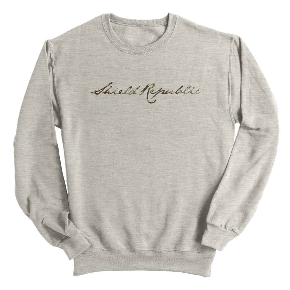 Shield Republic Duck Camo Script (Front)