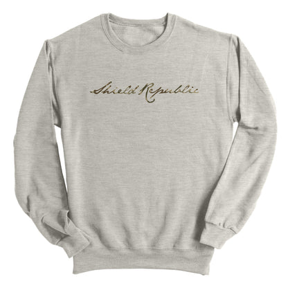 Shield Republic Duck Camo Script (Front)